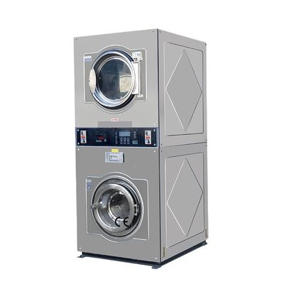qualità  Double Commercial Washing Machines And Industrial Coin Washing And Drying Machine Dryers 910*1000*2000mm fabbrica